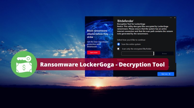 Ransomware LockerGoga - Decryption Tool