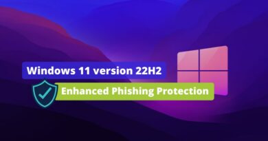 Windows 11 22H2 - Enhanced Phishing Protection