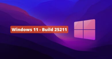 Windows 11 Build 25211 - Nouveautés