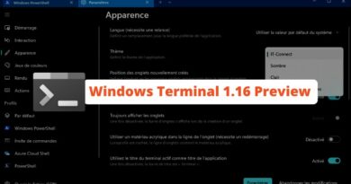 Windows Terminal 1.16 Preview