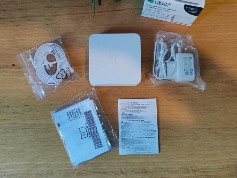 Delta Dore Tydom Home - Contenu