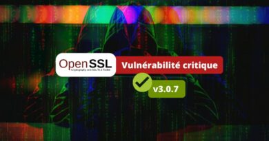 Faille OpenSSL - Patch le 1er novembre 2022
