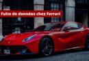 Fuite de données chez Ferrari