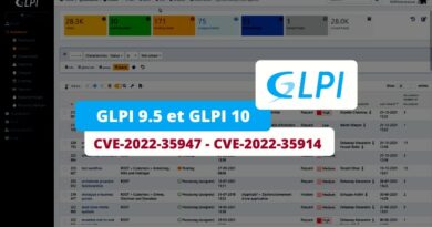 GLPI - CVE-2022-35947 - CVE-2022-35914