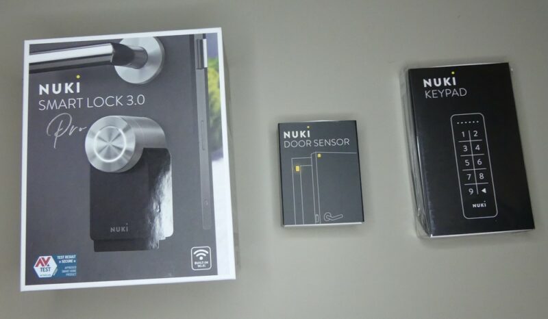 Nuki Smart Lock - Door Sensor - Keypad