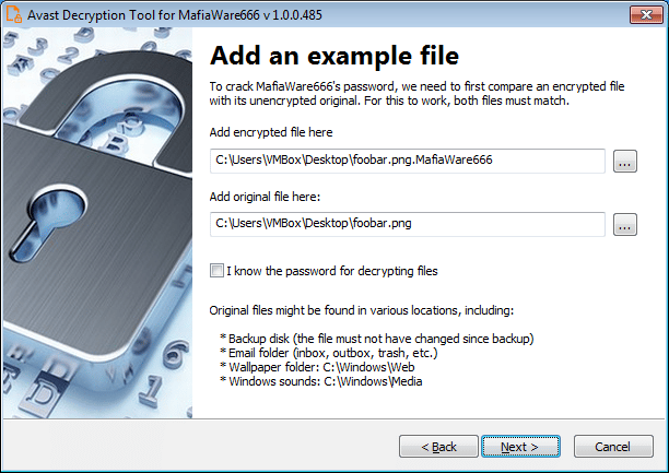 Ransomware MafiaWare666 - Avast