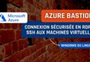Tutoriel Azure Bastion
