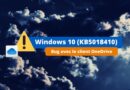 Windows 10 KB5018410 - Bug OneDrive