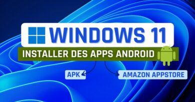 Windows 11 - Installer des apps Android