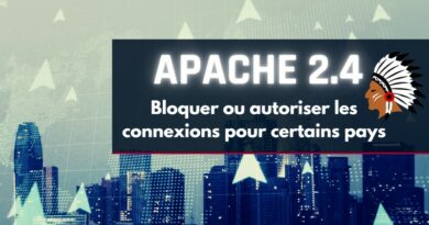 Apache2 - Restrictions par pays