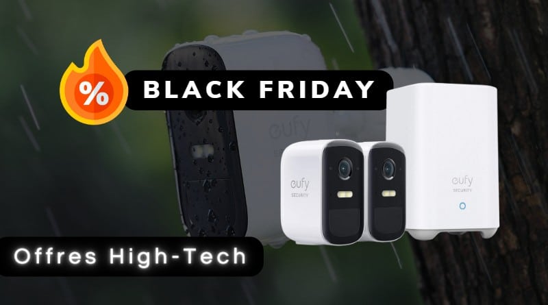Black Friday - Kit Eufy Security Cam 2C Pro à 210 euros