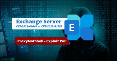 Exchange Server - ProxyNotShell - Exploit attaques massives