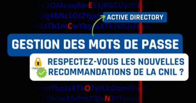 Mots de passe CNIL 2022