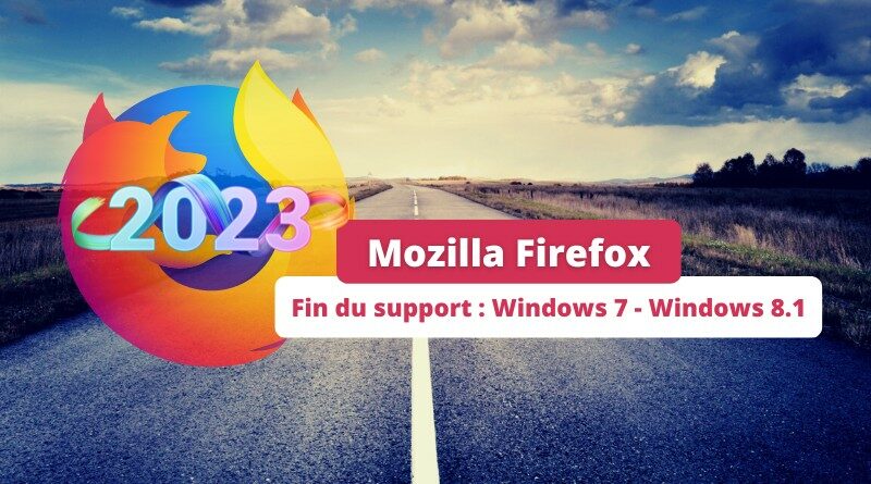 Mozilla Firefox - Fin support Windows 7 et Windows 8.1