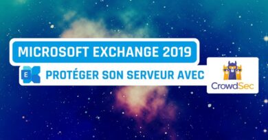 Tutoriel Exchange 2019 - CrowdSec