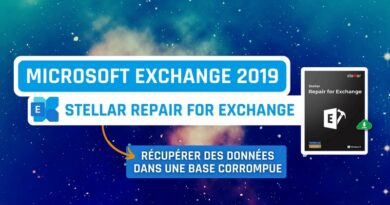 Tutoriel Microsoft Exchange 2019 - Stellar Repair for Exchange