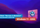 Windows 11 - 22H2 - Client RDP freeze