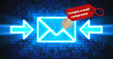 Compte e-mails compromis - 2 euros