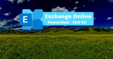 Exchange Online - PowerShell EXO V3 - Juin 2023