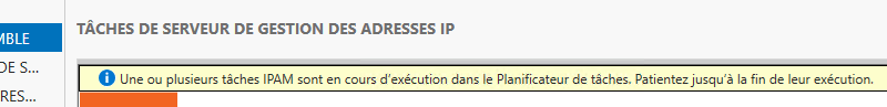 IPAM - Démarrer la découverte des serveurs - Etape 2
