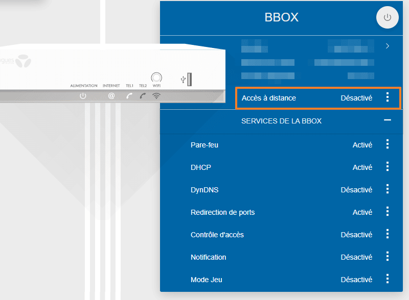 Synology - Configurer Wake On WAN - Etape 1