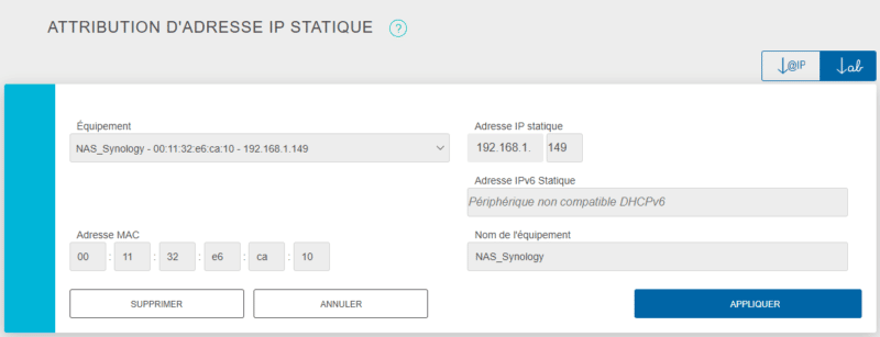 Synology - Configurer Wake On WAN - Etape 4