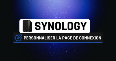 Synology - Personnaliser la page de connexion