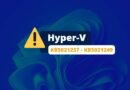 Windows Server - Hyper-V Bug - KB5021237 - KB5021249