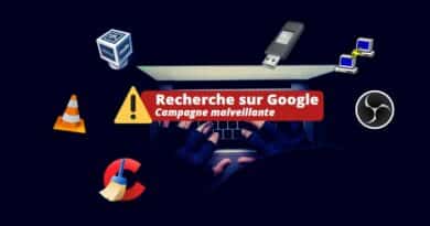 Campagne malveillante Google Ads - Janvier 2023