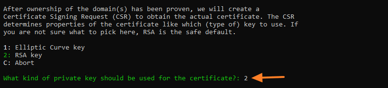 Exchange Win-ACME - Etape 5