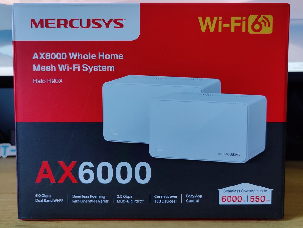 Test Mercusys Halo H90X - WiFi 6 et 2.5 GbE
