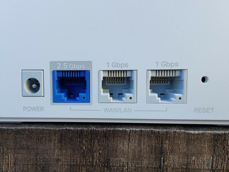 Mercusys Halo H90X - Ports Ethernet