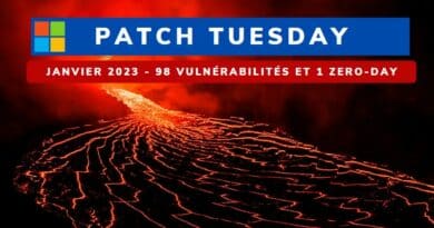 Microsoft Patch Tuesday Janvier 2023