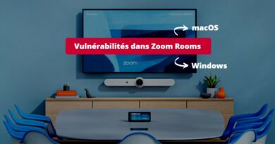 Vulnérabilités dans Zoom Rooms CVE-2022-36930 - CVE-2022-36929 - CVE-2022-36927