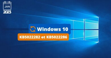 Windows 10 KB5022282 et KB5022286