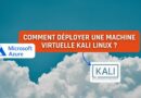 Créer VM Kali Linux - Azure