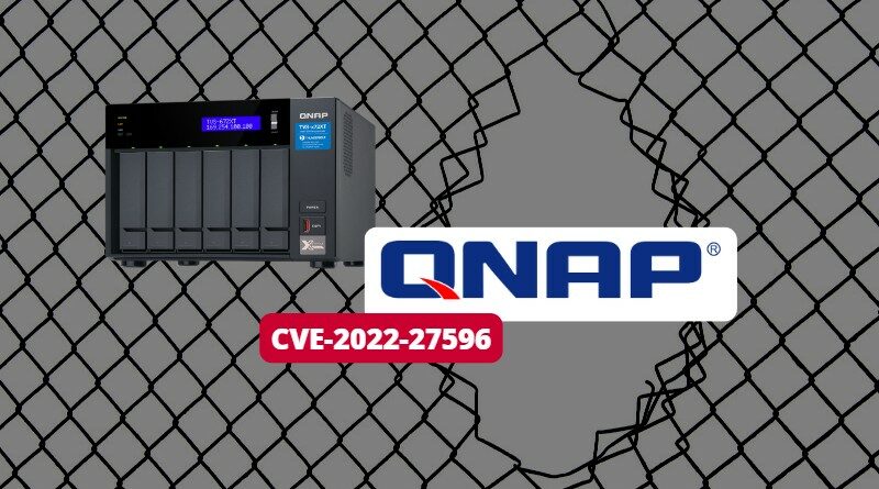 NAS QNAP - CVE-2022-27596 - 2023