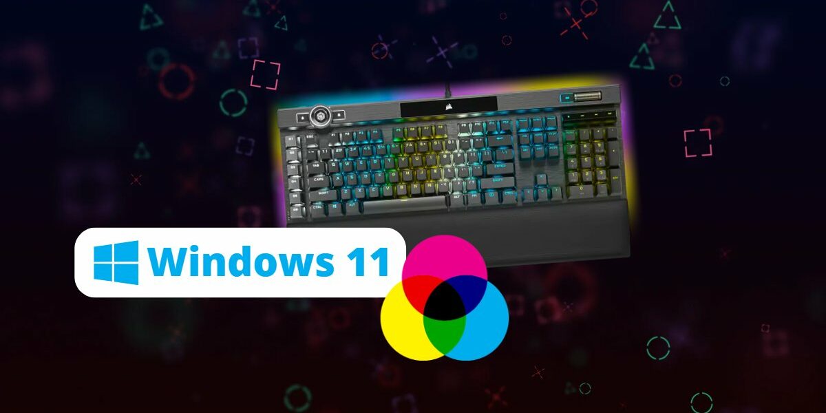 Windows 11 - Gestion périphériques RGB
