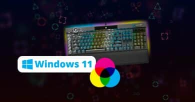 Windows 11 - Gestion périphériques RGB