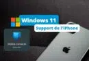 Windows 11 - Mobile connecté - iPhone