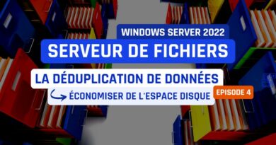 Windows Server 2022 - Déduplication de données