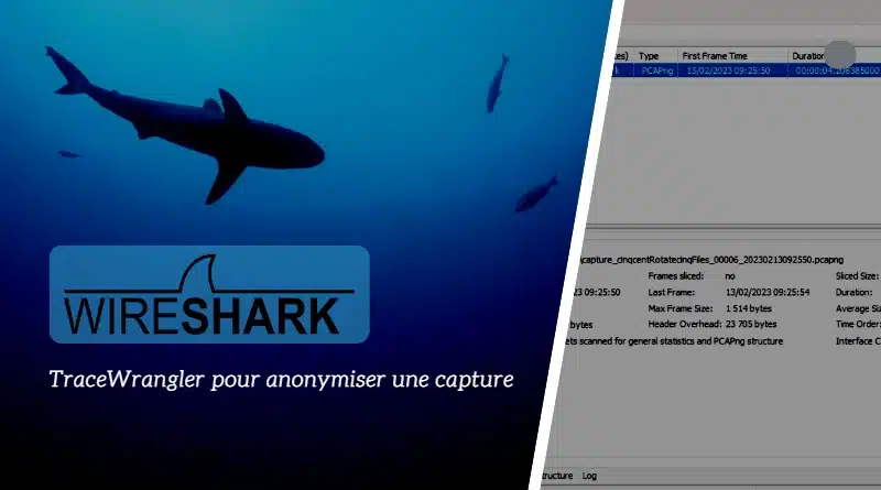 Wireshark - TraceWrangler - Anonymiser un fichier de capture