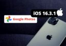 iPhone iOS 16.3.1 crash Google Photos
