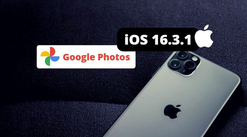 iPhone iOS 16.3.1 crash Google Photos