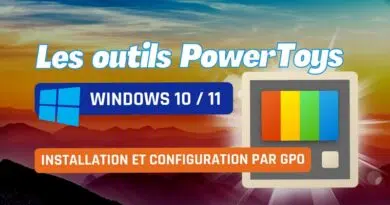 Installation et configuration PowerToys par GPO