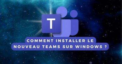 Installer nouveau Teams sur Windows