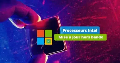 Mise à jour Windows pour failles CPU Intel - Mars 2023