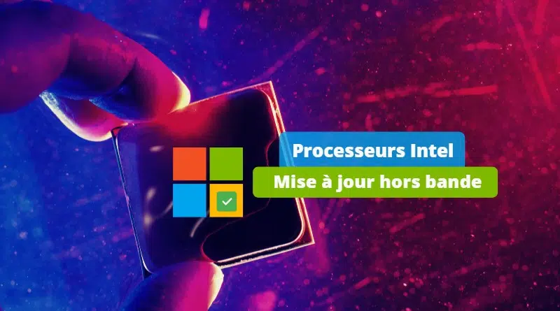 Mise à jour Windows pour failles CPU Intel - Mars 2023