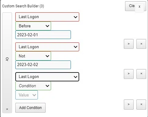 Modern Active Directory - Recherche avancée