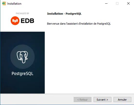 ONLYOFFICE Docs - Installer PostgreSQL - Etape 2